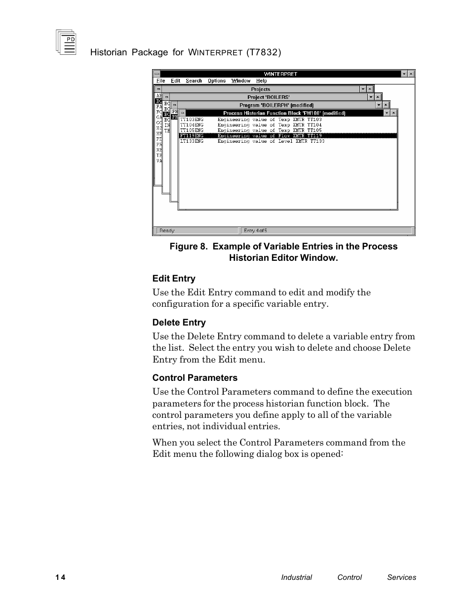 Rockwell Automation T7832 ICS Regent+Plus Historian Packages for Winterpret User Manual | Page 14 / 42