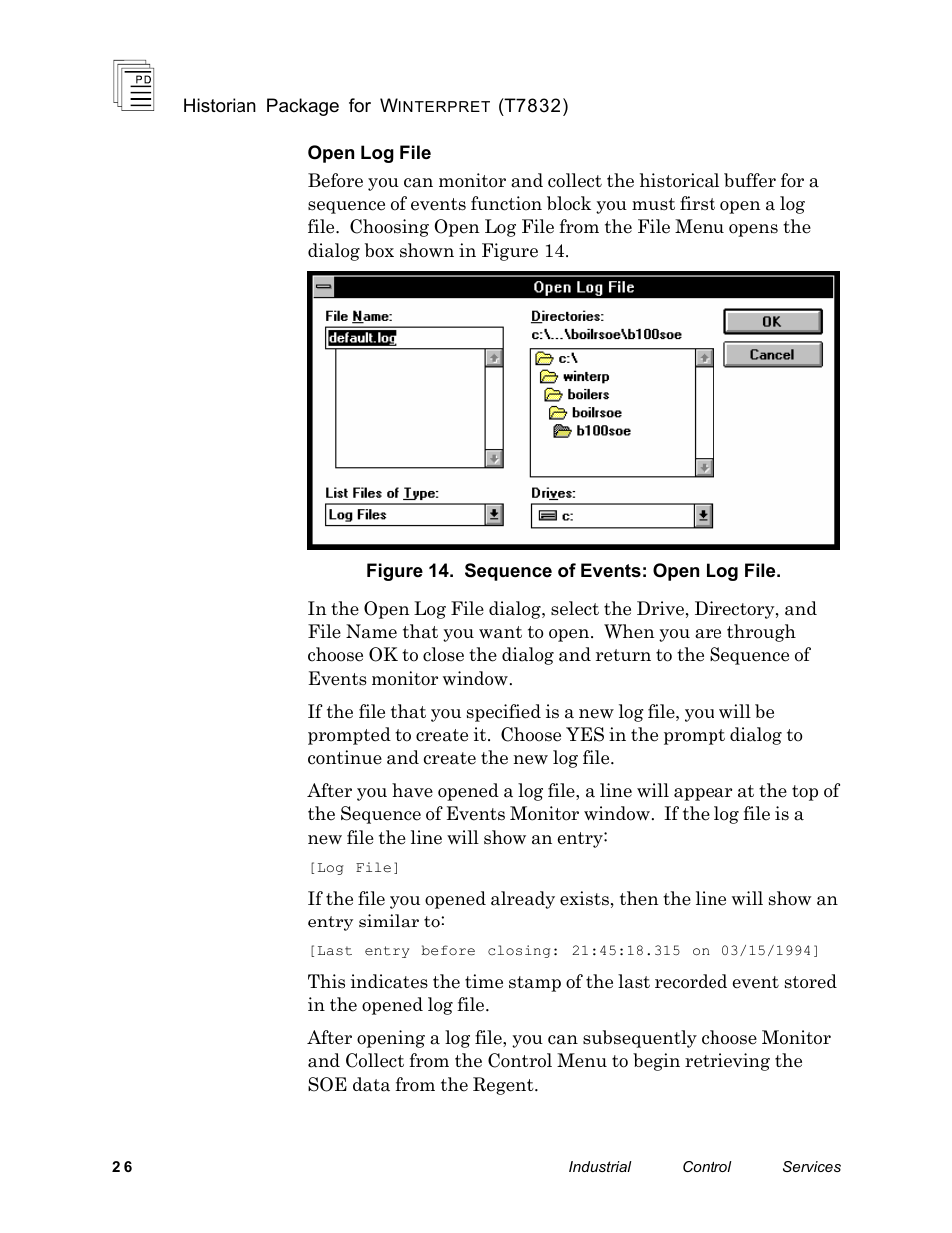 Rockwell Automation T7832 ICS Regent+Plus Historian Packages for Winterpret User Manual | Page 26 / 42