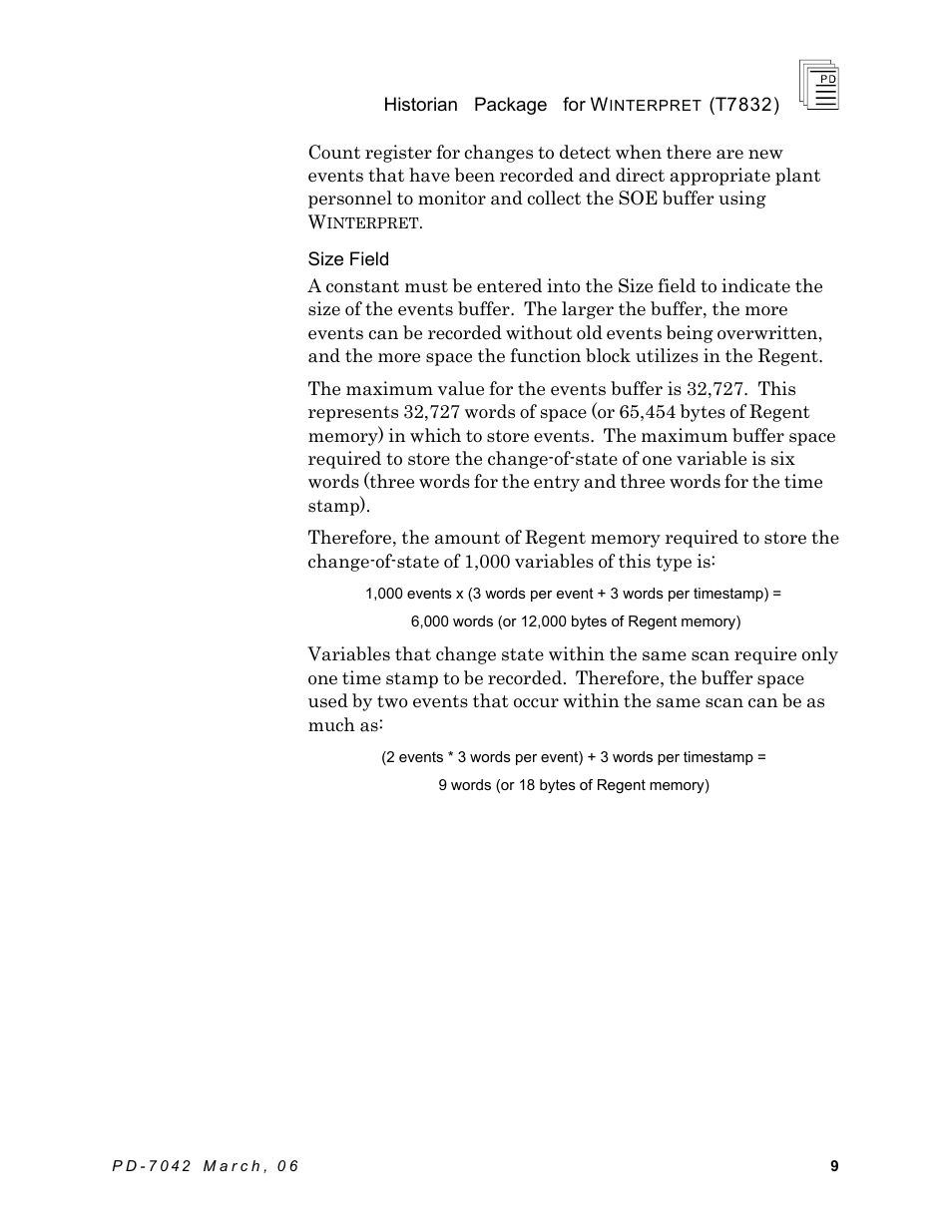 Rockwell Automation T7832 ICS Regent+Plus Historian Packages for Winterpret User Manual | Page 9 / 42