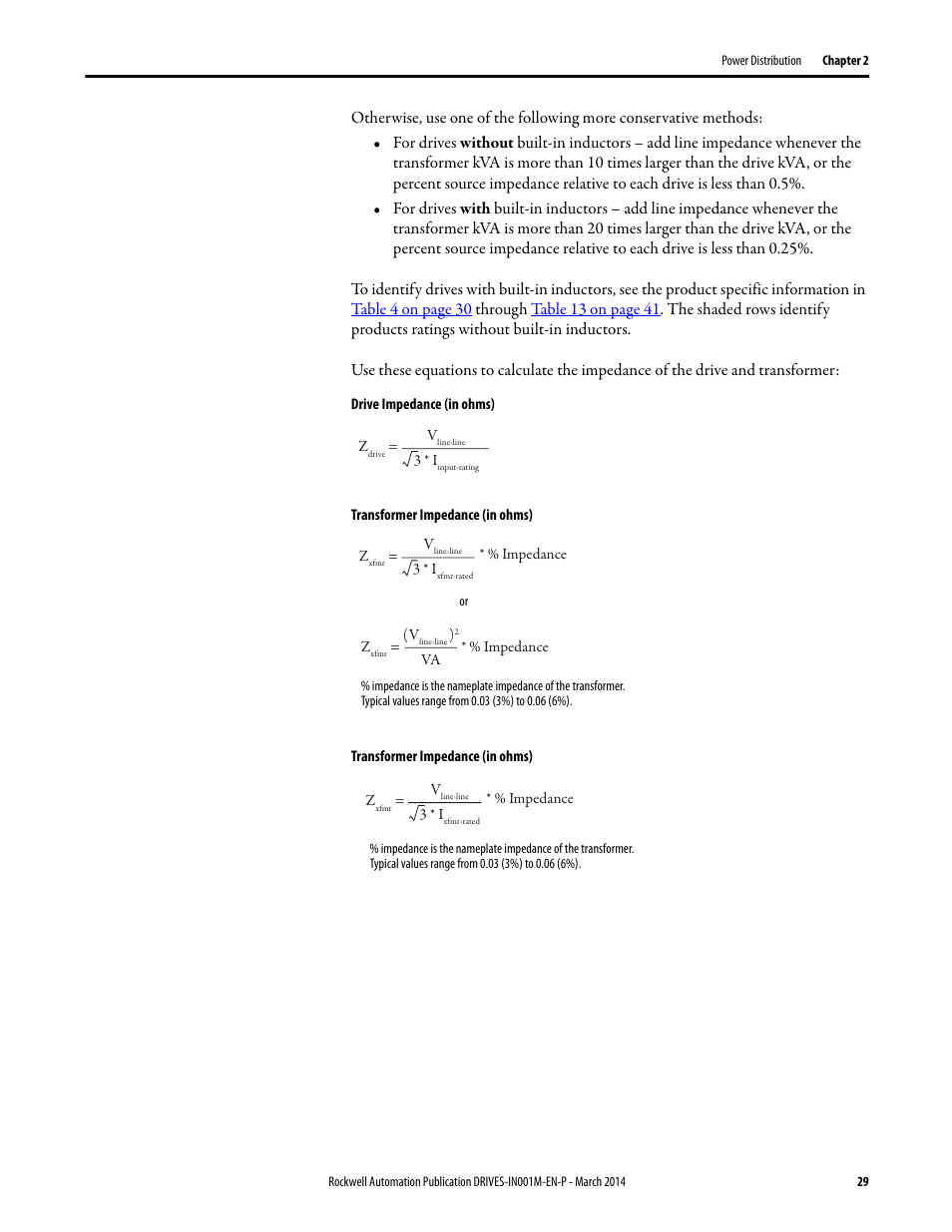 Rockwell Automation 1336T Wiring and Grounding Guide, (PWM) AC Drives User Manual | Page 29 / 144