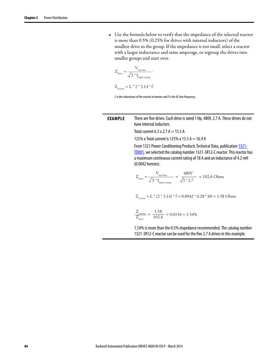 Rockwell Automation 1336T Wiring and Grounding Guide, (PWM) AC Drives User Manual | Page 44 / 144