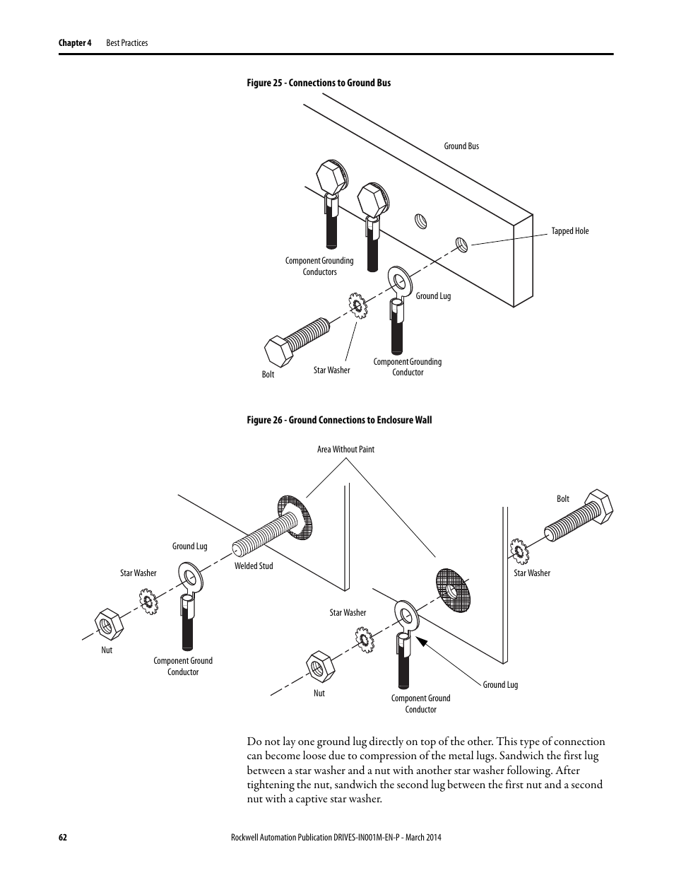Rockwell Automation 1336T Wiring and Grounding Guide, (PWM) AC Drives User Manual | Page 62 / 144