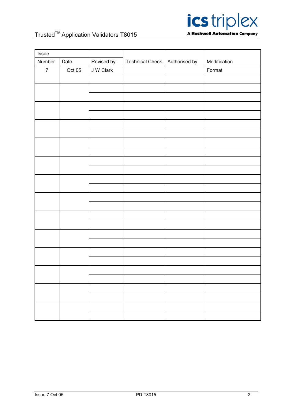 Trusted, Application validators t8015 | Rockwell Automation T8015 Trusted Toolset Application Validator Software Package User Manual | Page 2 / 14
