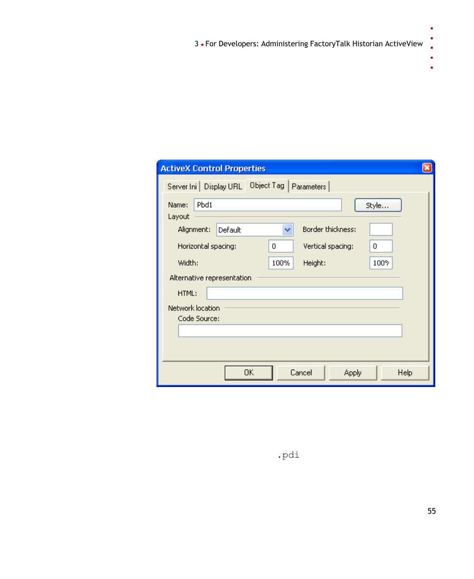 Rockwell Automation FactoryTalk Historian SE ActiveView 3.2 User Guide User Manual | Page 63 / 101