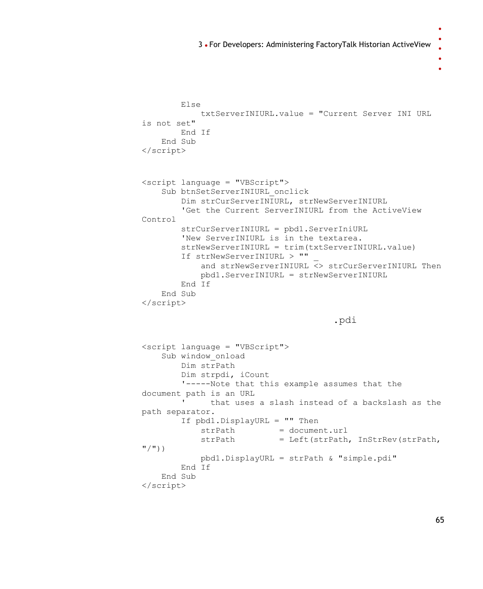 Rockwell Automation FactoryTalk Historian SE ActiveView 3.2 User Guide User Manual | Page 73 / 101