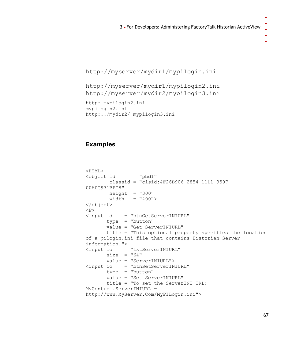 Rockwell Automation FactoryTalk Historian SE ActiveView 3.2 User Guide User Manual | Page 75 / 101