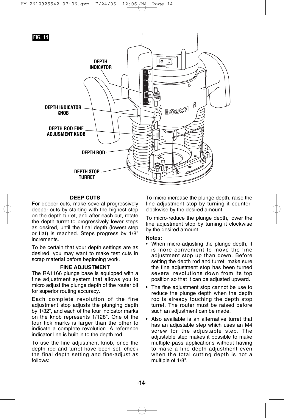 Fig. 14 | Bosch 0 601 617 061 User Manual | Page 14 / 68