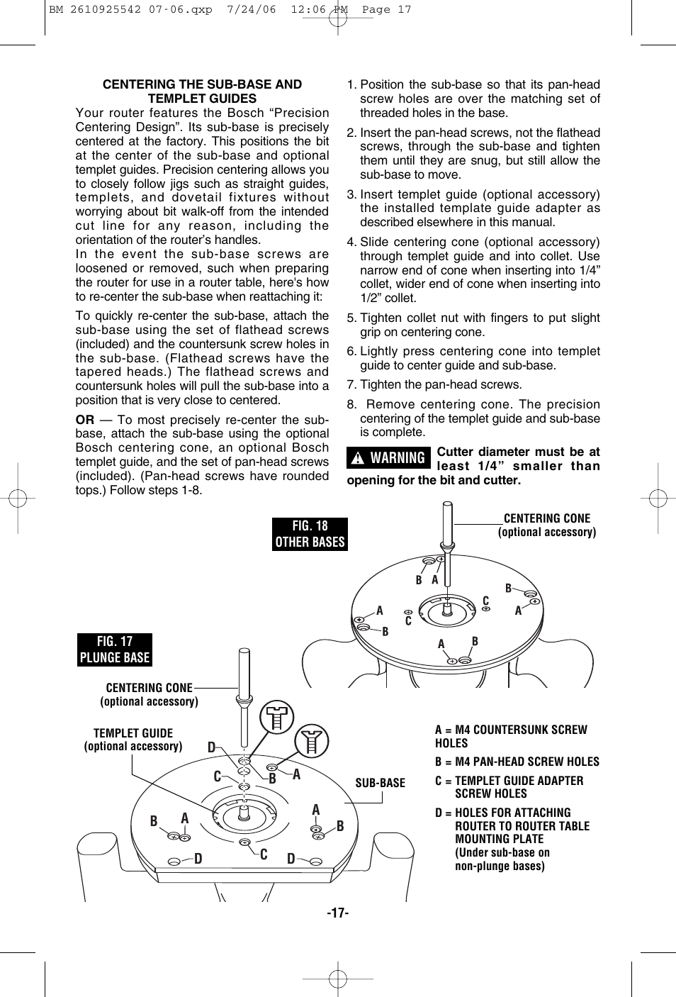 Bosch 0 601 617 061 User Manual | Page 17 / 68