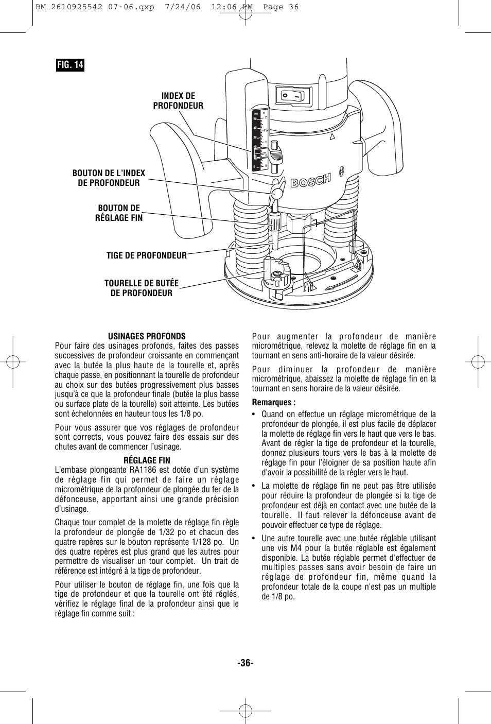 Fig. 14 | Bosch 0 601 617 061 User Manual | Page 36 / 68