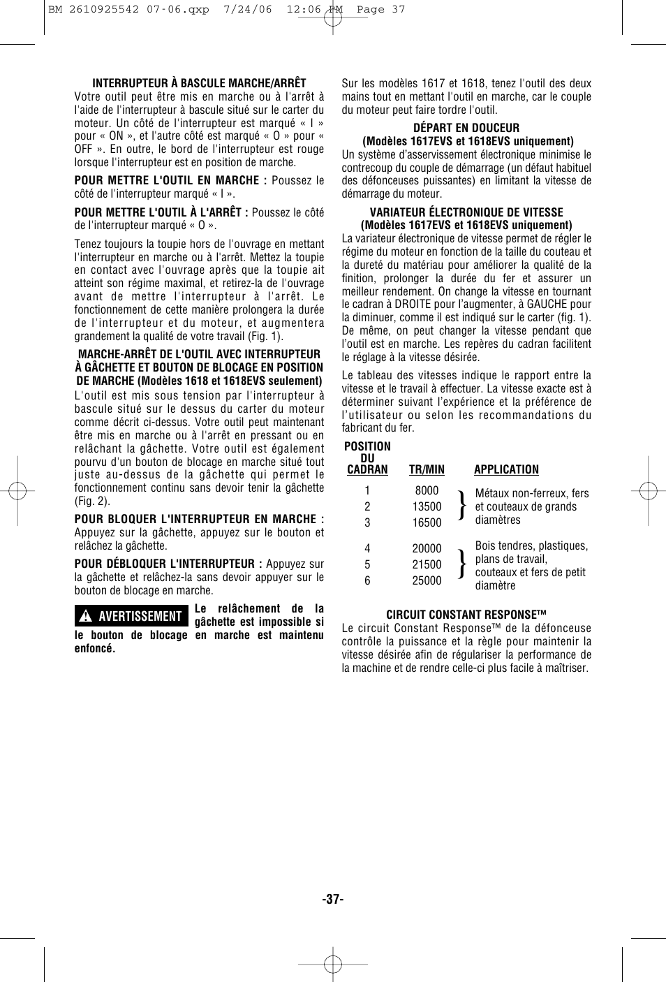Bosch 0 601 617 061 User Manual | Page 37 / 68