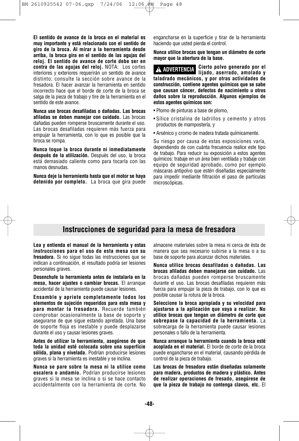 Bosch 0 601 617 061 User Manual | Page 48 / 68