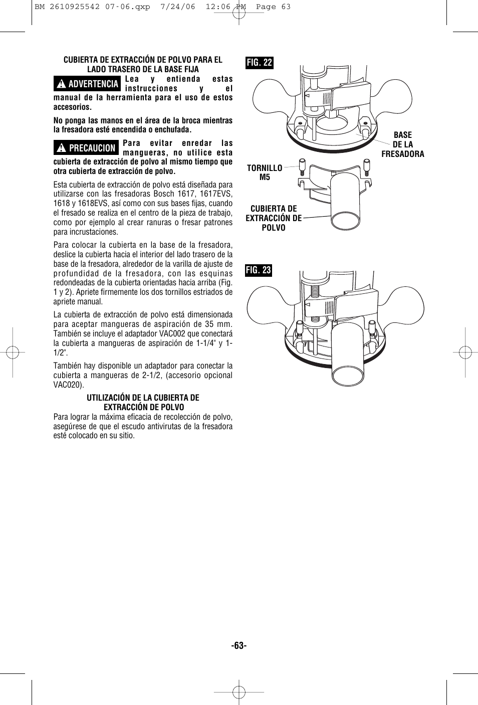 Bosch 0 601 617 061 User Manual | Page 63 / 68
