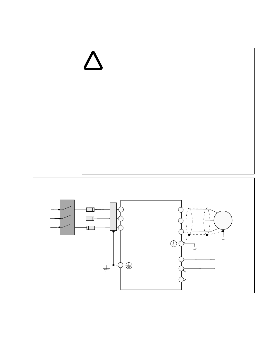 4 wiring power to the drive | Rockwell Automation SP120 ACDrive 115VAC, 1Ph, 230VAC, 1Ph/3Ph, 1/4-5.0HP User Manual | Page 17 / 210