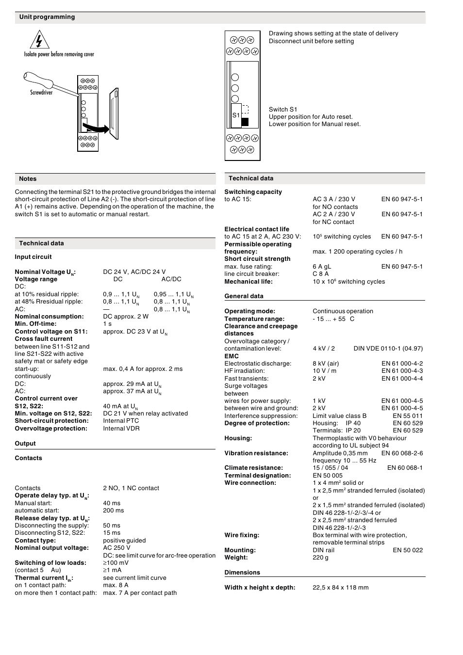 Rockwell Automation 440R MSR23M Minotaur Safety Relay User Manual | Page 2 / 4