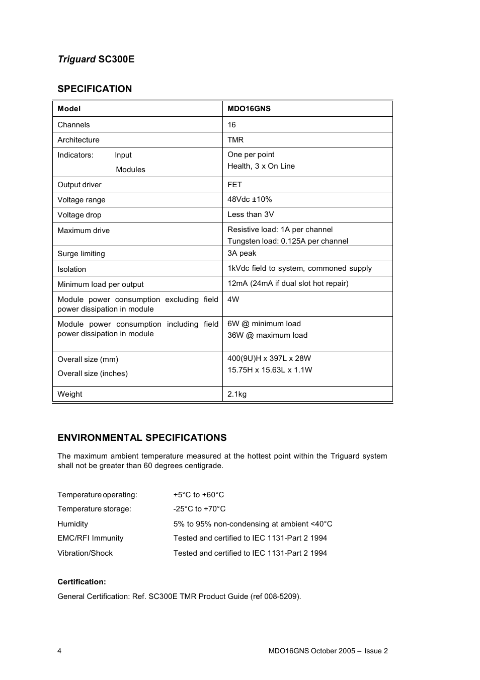 Rockwell Automation MDO16GNS 16-Channel Digital Output Module 48Vdc User Manual | Page 4 / 16