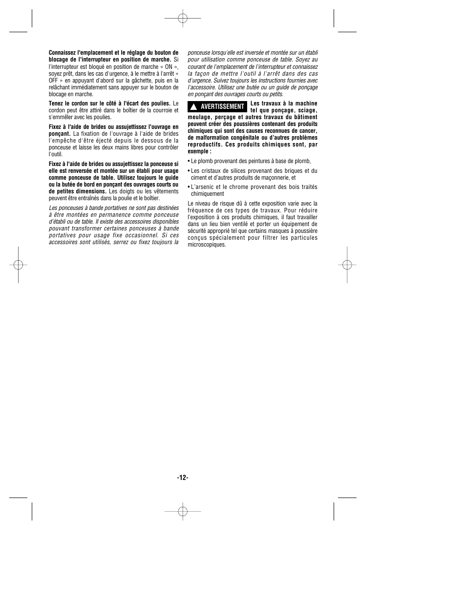 Bosch 1278VSK User Manual | Page 12 / 28