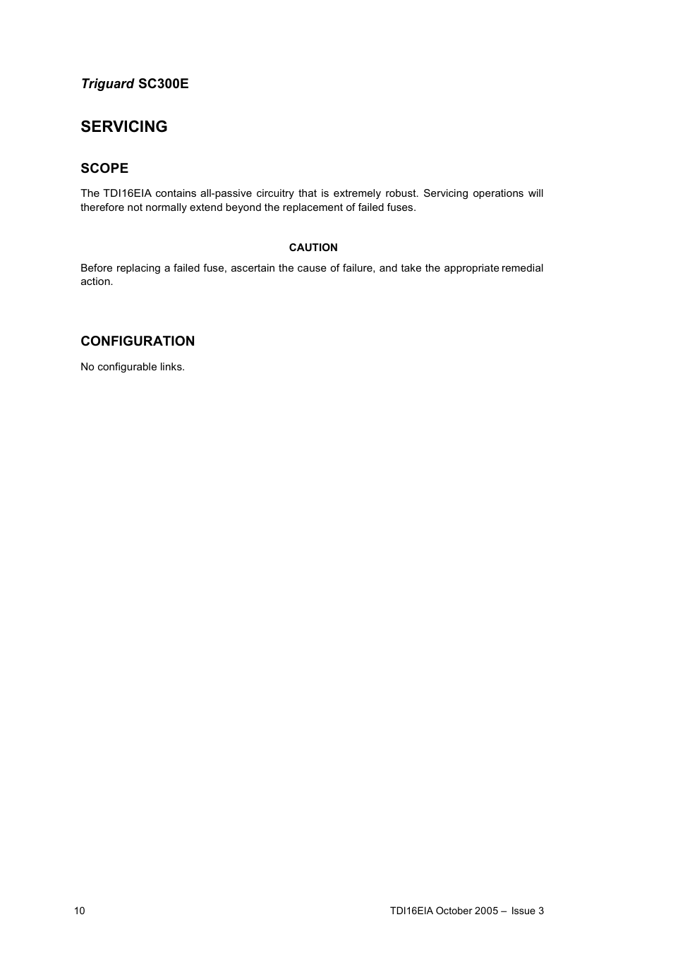 Servicing | Rockwell Automation TDI16EIA 16-Channel Digital Input Termination Card User Manual | Page 10 / 11