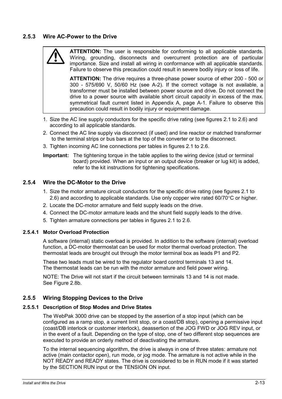 Rockwell Automation WebPak 3000  DC Drives Hardware Reference, Installation and Troubleshooting User Manual | Page 25 / 92