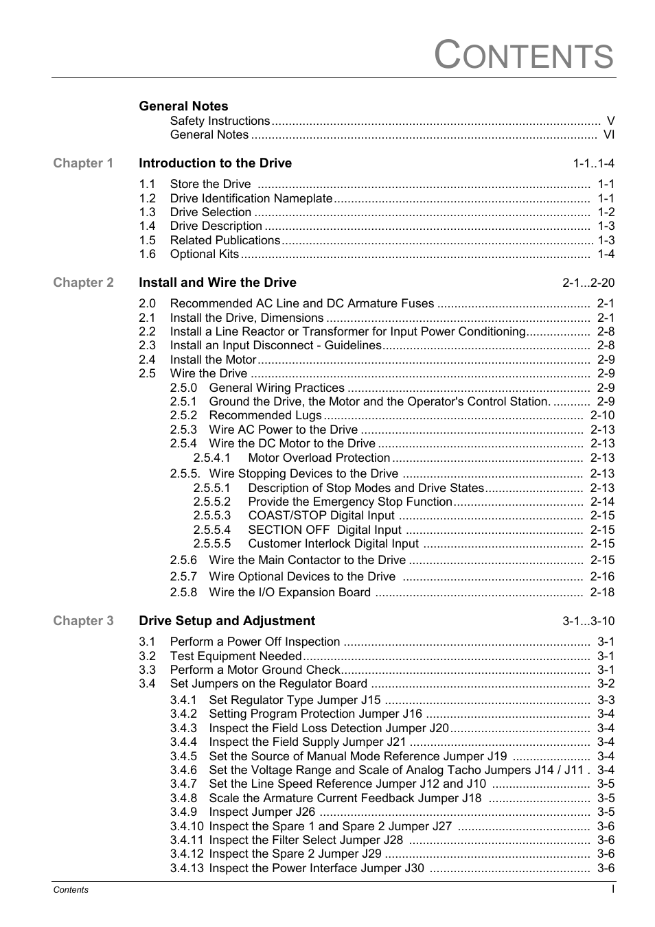 Ontents | Rockwell Automation WebPak 3000  DC Drives Hardware Reference, Installation and Troubleshooting User Manual | Page 3 / 92