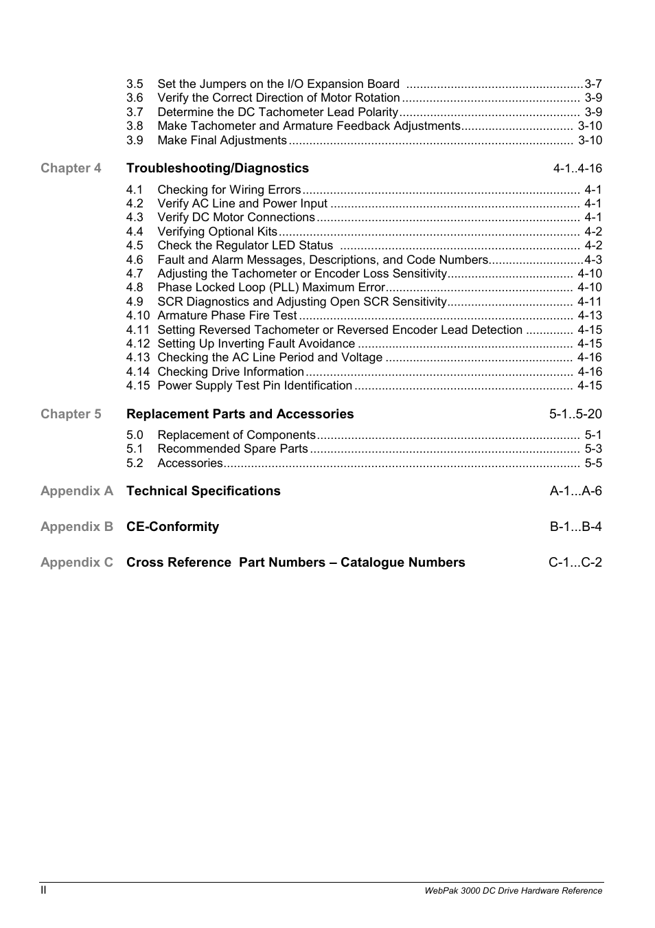 Rockwell Automation WebPak 3000  DC Drives Hardware Reference, Installation and Troubleshooting User Manual | Page 4 / 92