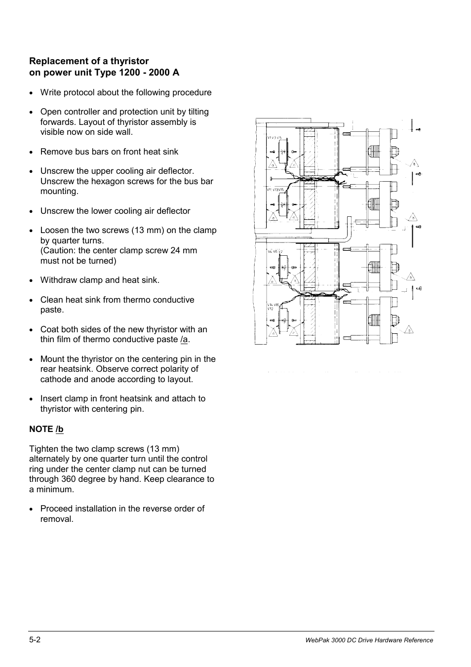 Rockwell Automation WebPak 3000  DC Drives Hardware Reference, Installation and Troubleshooting User Manual | Page 60 / 92