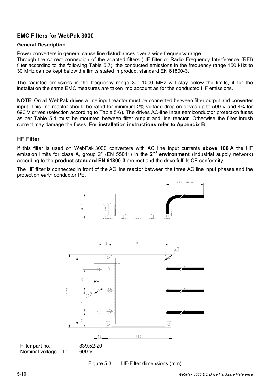 Rockwell Automation WebPak 3000  DC Drives Hardware Reference, Installation and Troubleshooting User Manual | Page 68 / 92