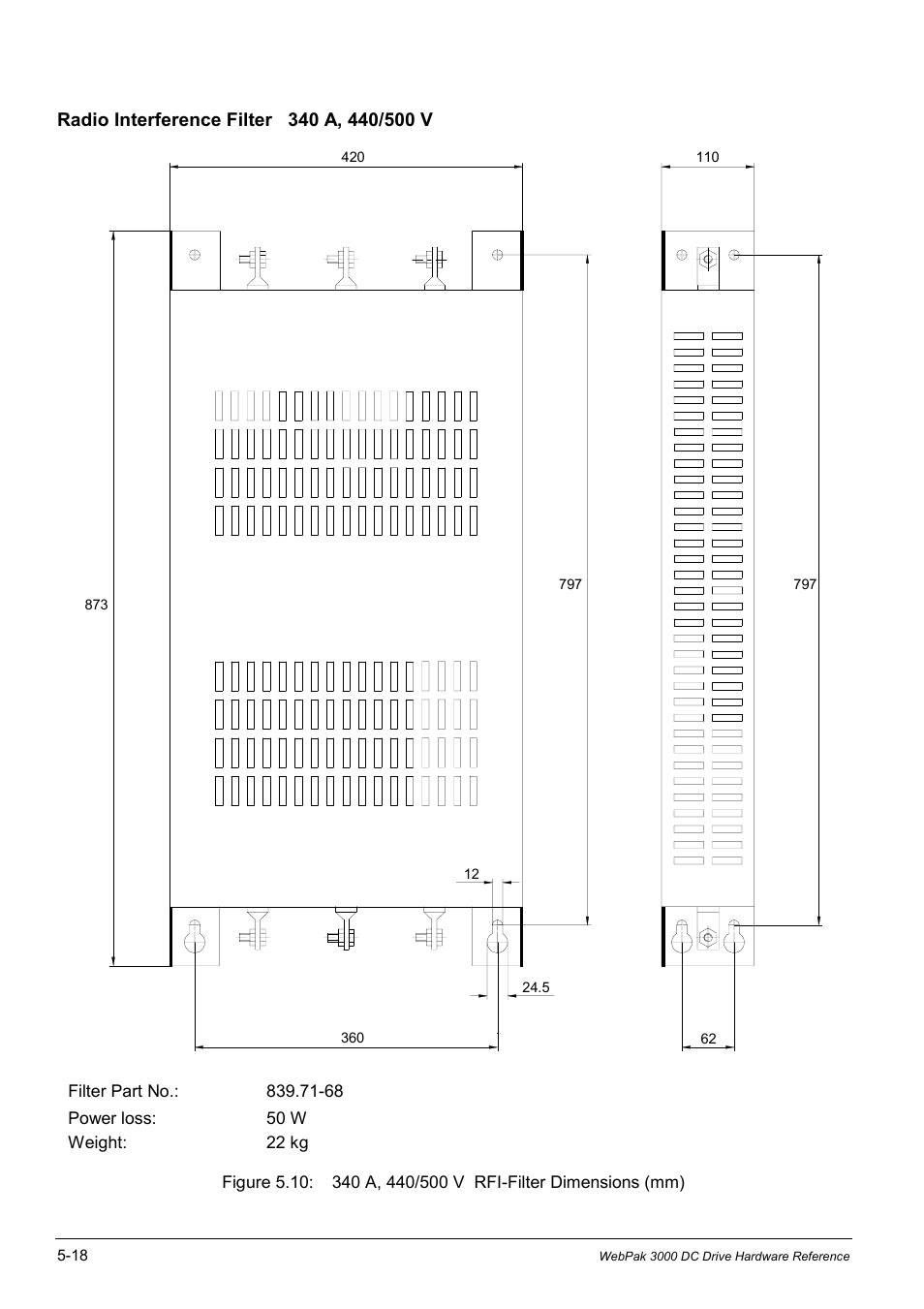 Rockwell Automation WebPak 3000  DC Drives Hardware Reference, Installation and Troubleshooting User Manual | Page 76 / 92