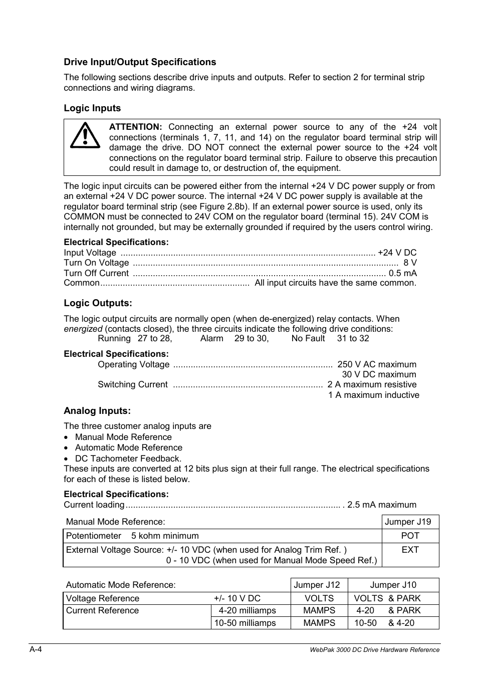Rockwell Automation WebPak 3000  DC Drives Hardware Reference, Installation and Troubleshooting User Manual | Page 82 / 92
