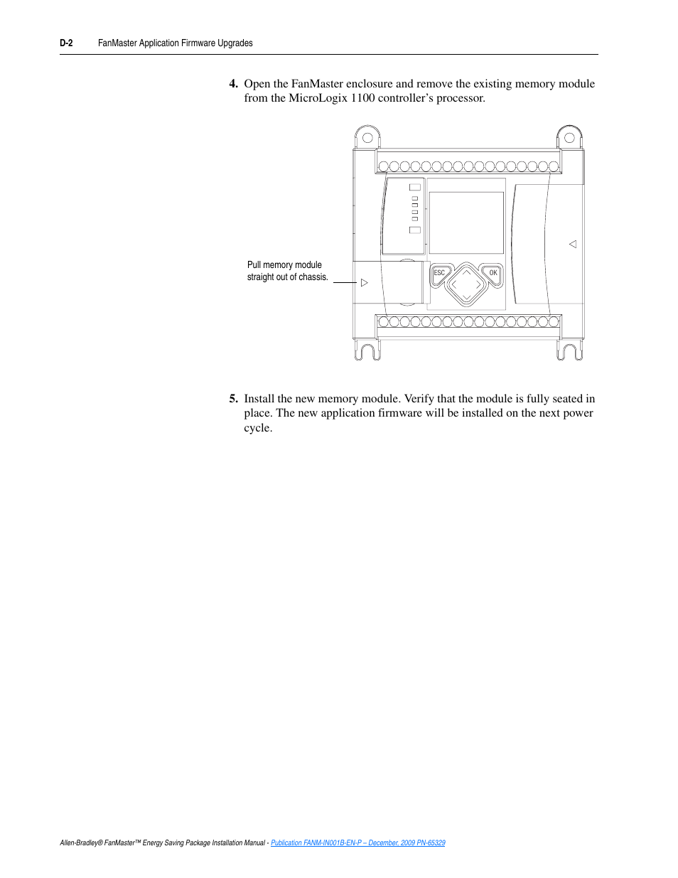 Rockwell Automation FANM FanMaster Energy Saving Package User Manual | Page 112 / 124