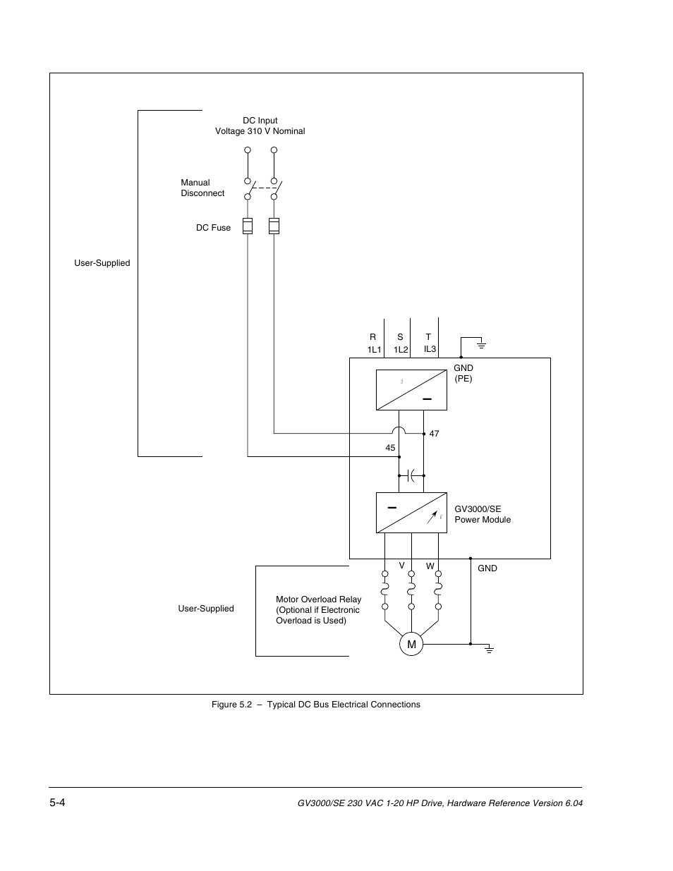Rockwell Automation GV3000/SE AC Drive 1-20HP, 230VAC Ver. 6.04 Hdwe Ref, Install, Troubleshooting User Manual | Page 46 / 82