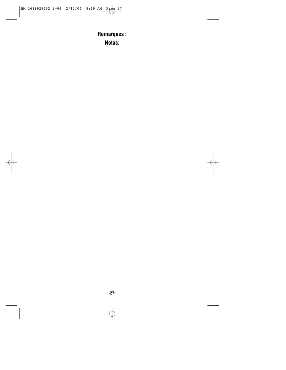 Bosch 11320VS User Manual | Page 27 / 28