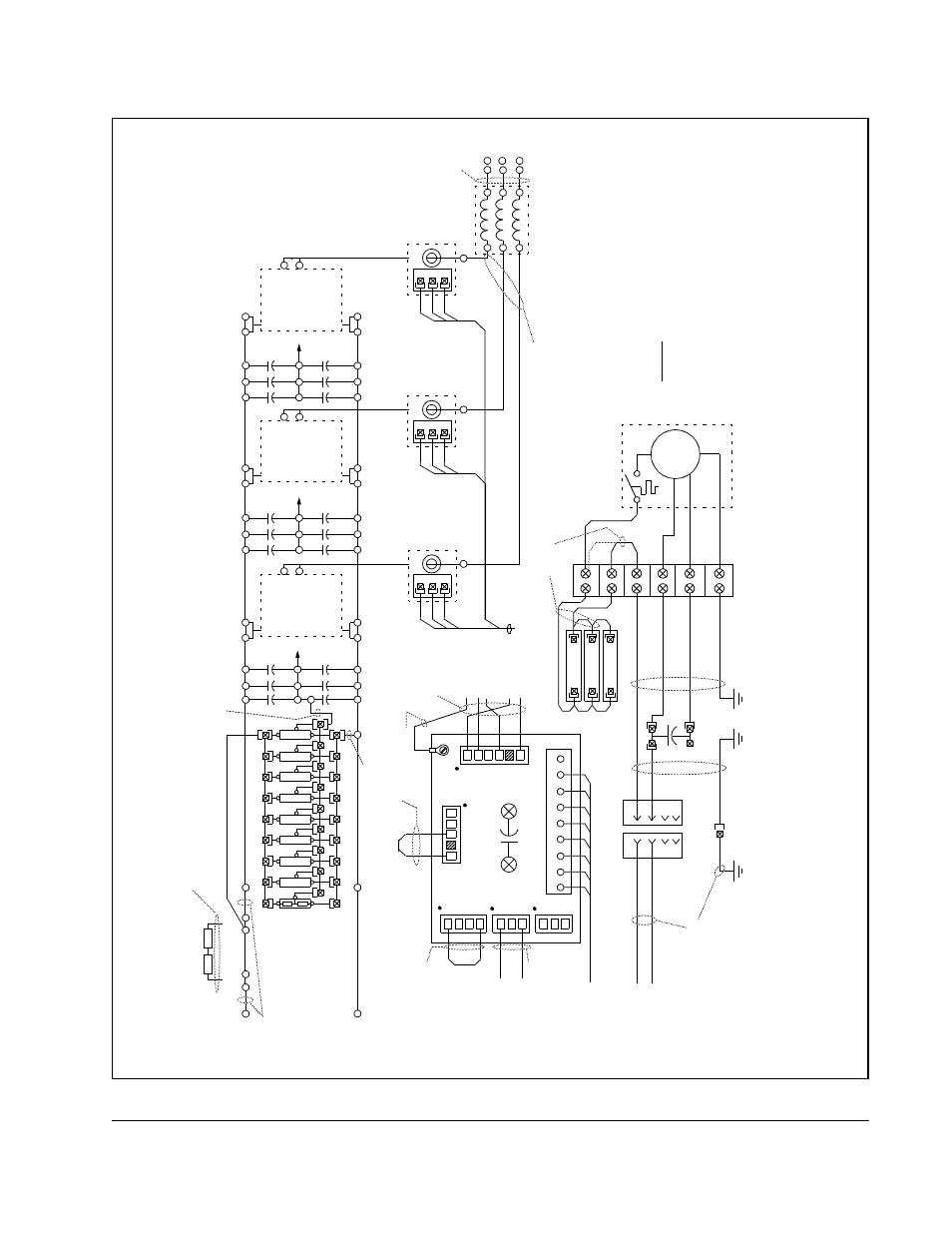 Power modu le "b, Blo w er assem bly, Power module description | Mo to r, Lem u lem w, Lem v, 12 47 b, Ig b t mo dul e, 11 45 b, No t e s | Rockwell Automation SB3000 AC Power Modules User Manual | Page 27 / 88