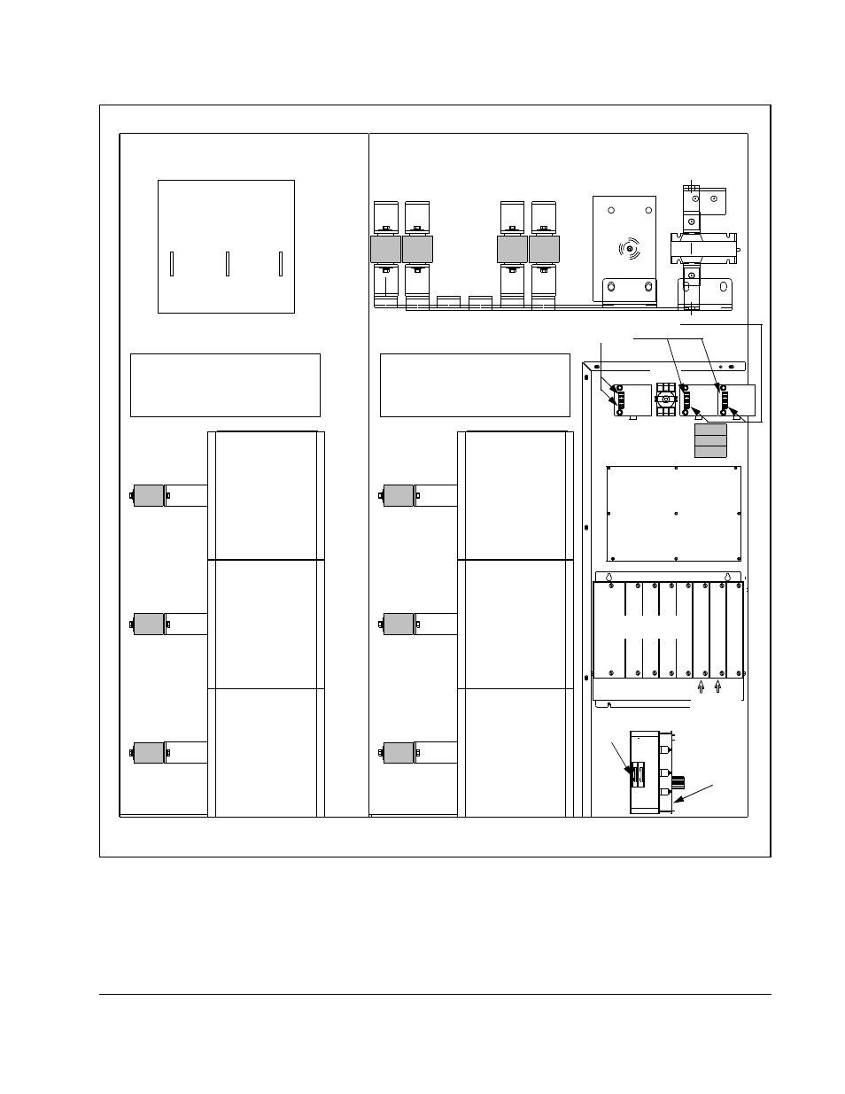 Power module b, Power module a, Phase w phase v | Phase u, Lpi circuit, Phase v | Rockwell Automation SB3000 AC Power Modules User Manual | Page 51 / 88