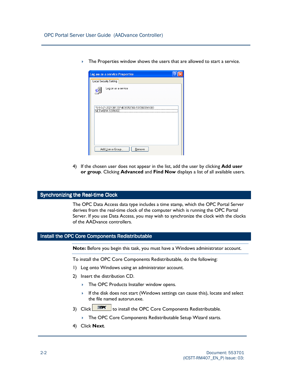 Rockwell Automation AADvance Controller OPC Portal Server User Manual | Page 16 / 36