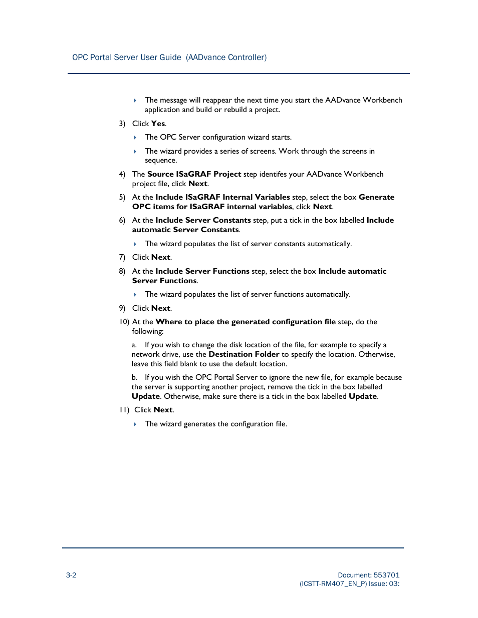Rockwell Automation AADvance Controller OPC Portal Server User Manual | Page 28 / 36