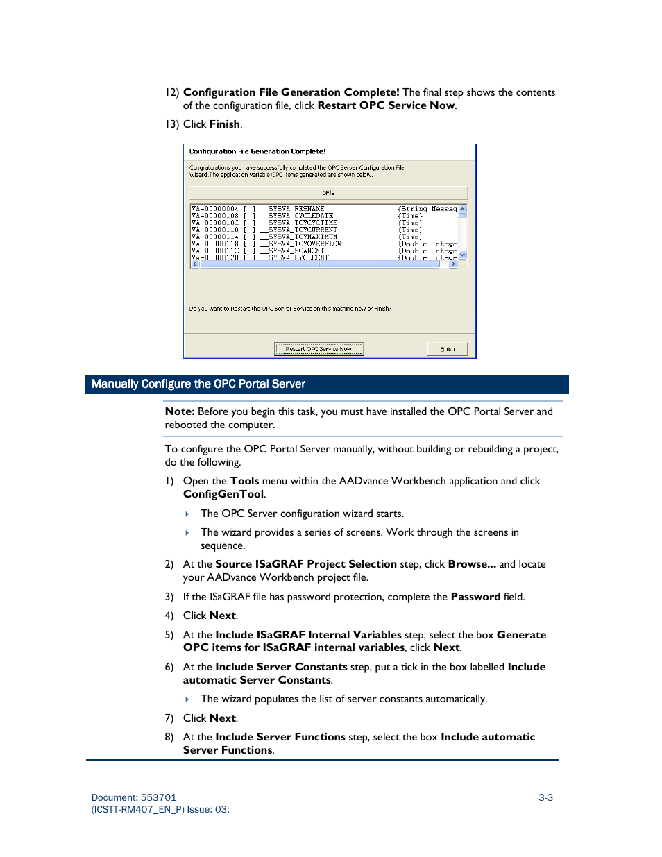 Rockwell Automation AADvance Controller OPC Portal Server User Manual | Page 29 / 36