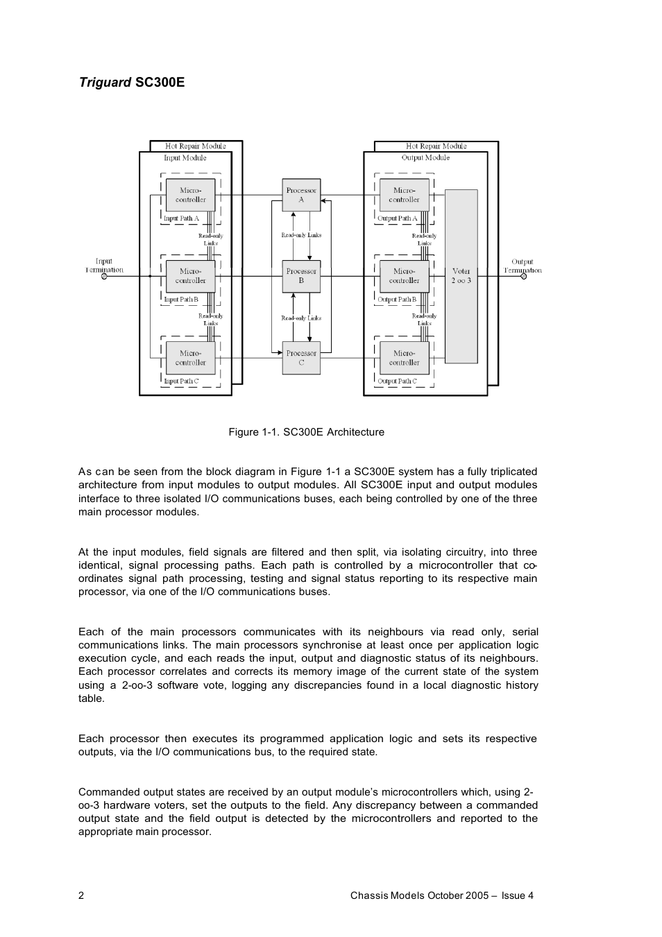 Triguard sc300e | Rockwell Automation Chassis Models User Manual | Page 2 / 23