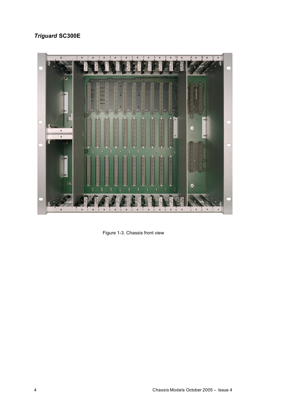 Triguard sc300e | Rockwell Automation Chassis Models User Manual | Page 4 / 23