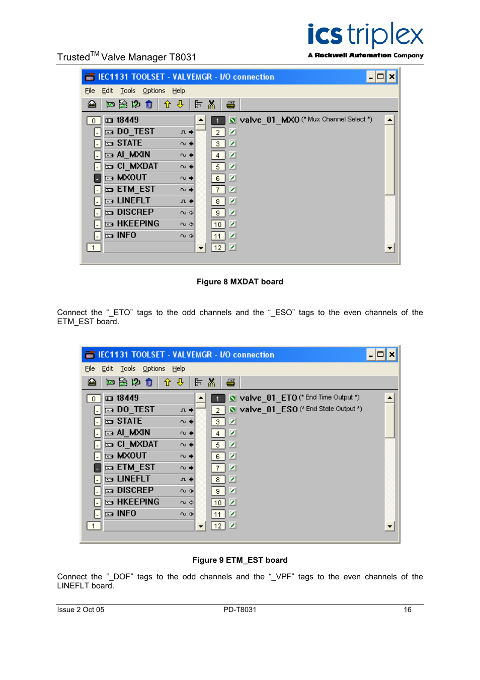 Figure 11 vtest function block, Figure 12 installation type, Trusted | Valve manager t8031 | Rockwell Automation T8031  Trusted Valve Manager User Manual | Page 16 / 50