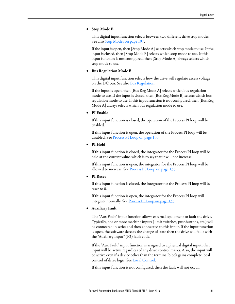 Rockwell Automation 20B PowerFlex 70, PowerFlex 700 Reference Manual User Manual | Page 81 / 214