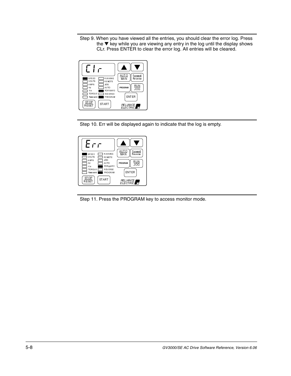 Rockwell Automation GV3000/SE AC Gen. Purpose and Vector Drive Software Start-Up and Ref. Manual User Manual | Page 184 / 232