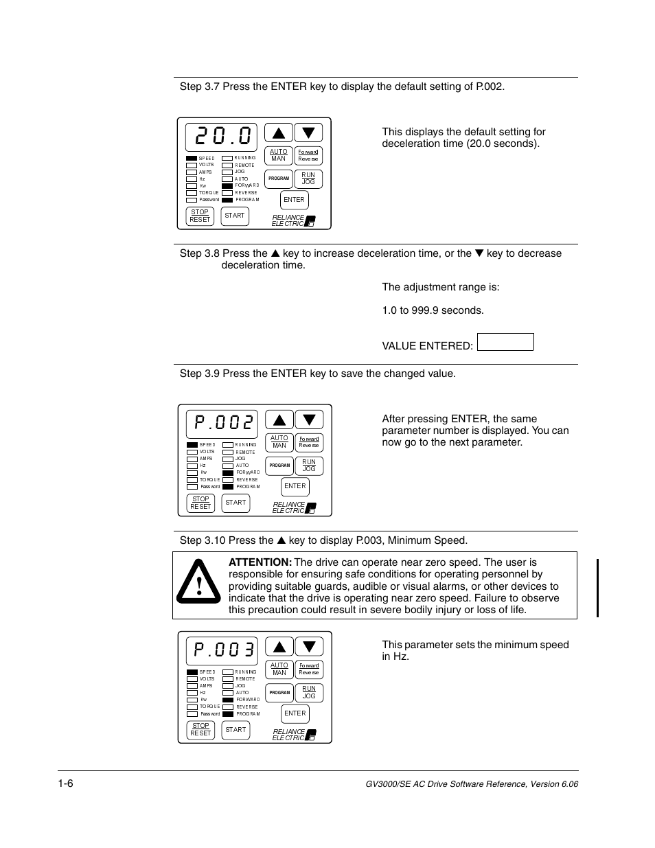 Rockwell Automation GV3000/SE AC Gen. Purpose and Vector Drive Software Start-Up and Ref. Manual User Manual | Page 20 / 232