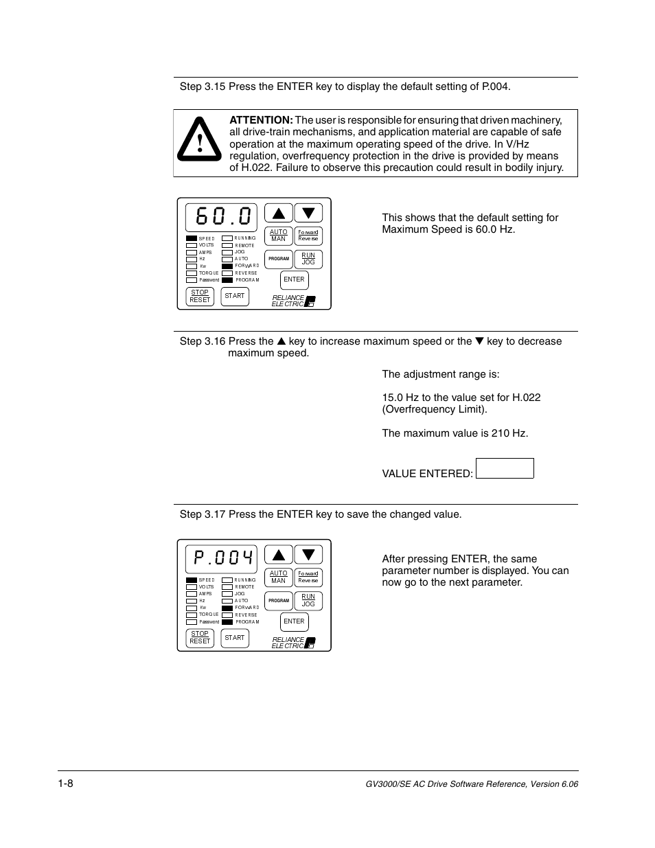 Rockwell Automation GV3000/SE AC Gen. Purpose and Vector Drive Software Start-Up and Ref. Manual User Manual | Page 22 / 232