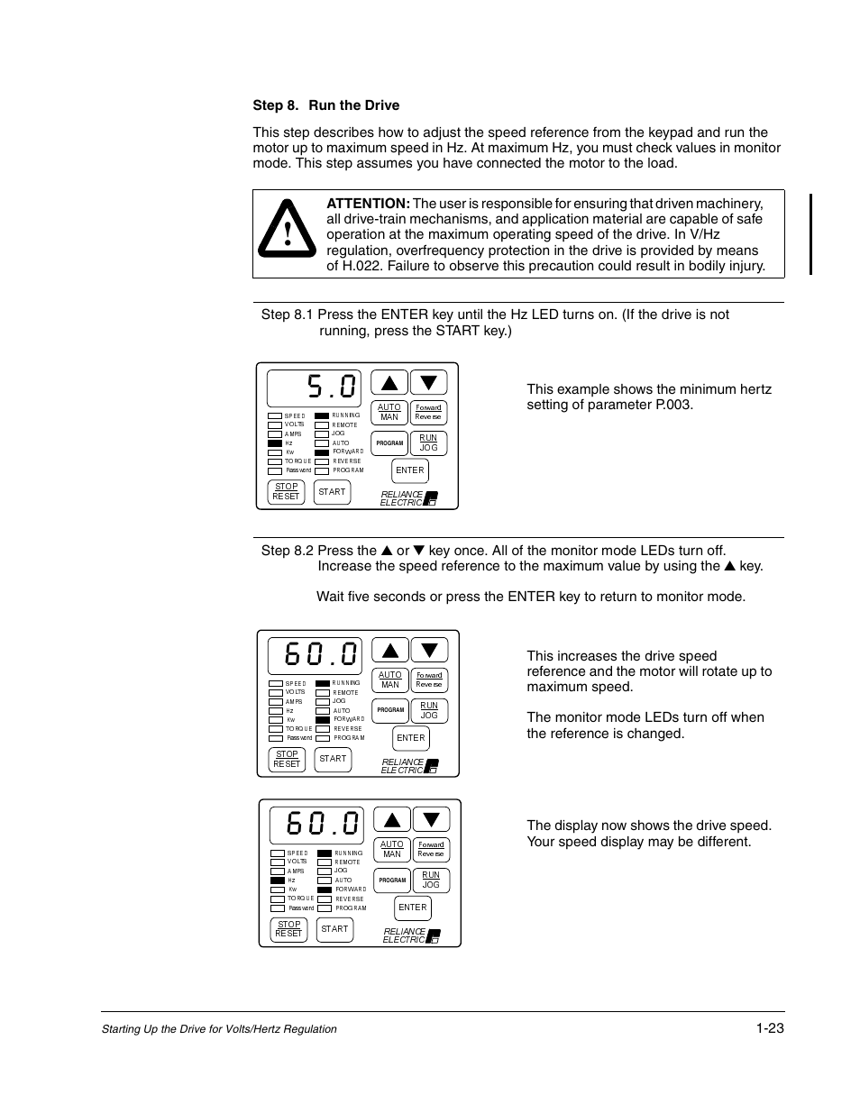 Rockwell Automation GV3000/SE AC Gen. Purpose and Vector Drive Software Start-Up and Ref. Manual User Manual | Page 37 / 232