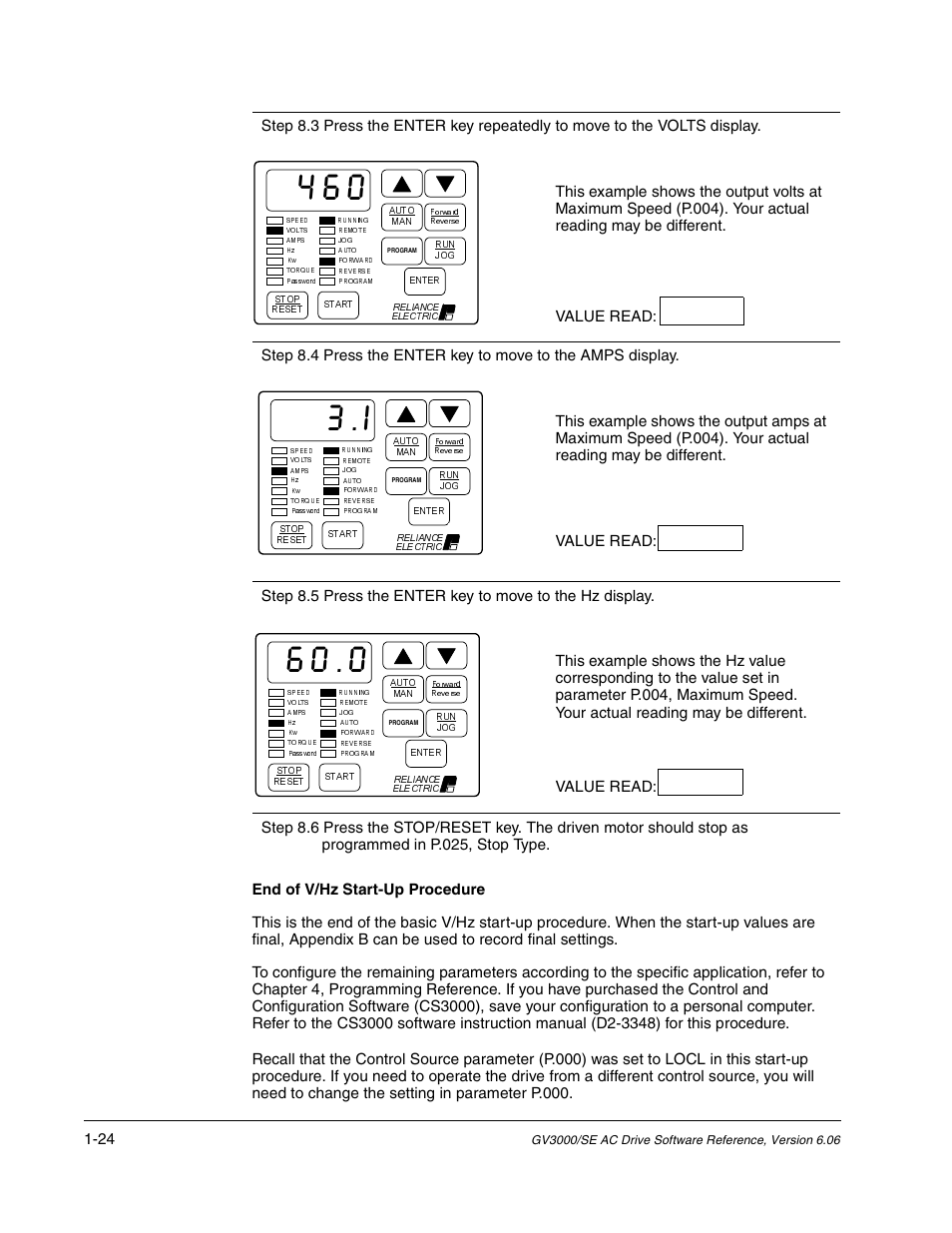 Rockwell Automation GV3000/SE AC Gen. Purpose and Vector Drive Software Start-Up and Ref. Manual User Manual | Page 38 / 232