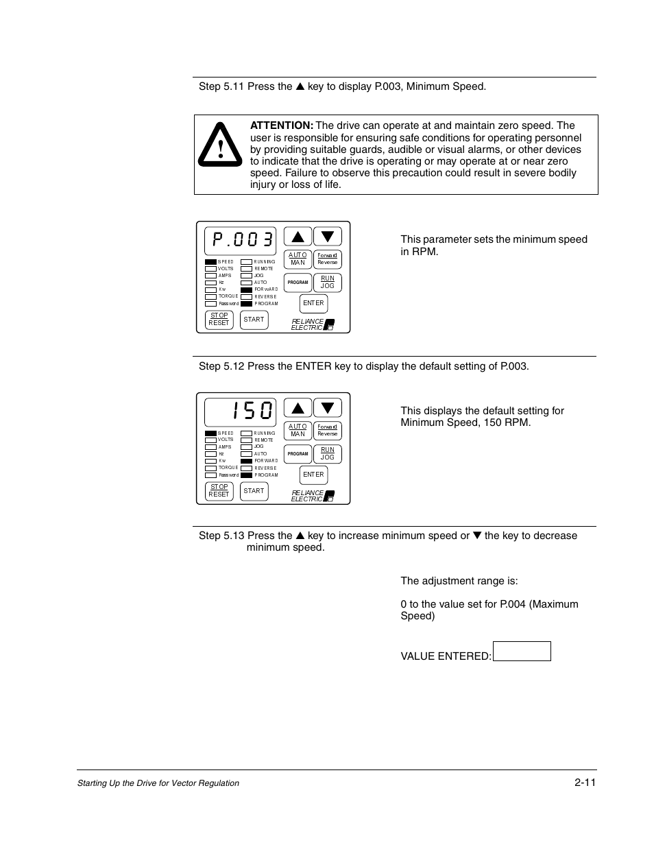 Rockwell Automation GV3000/SE AC Gen. Purpose and Vector Drive Software Start-Up and Ref. Manual User Manual | Page 49 / 232