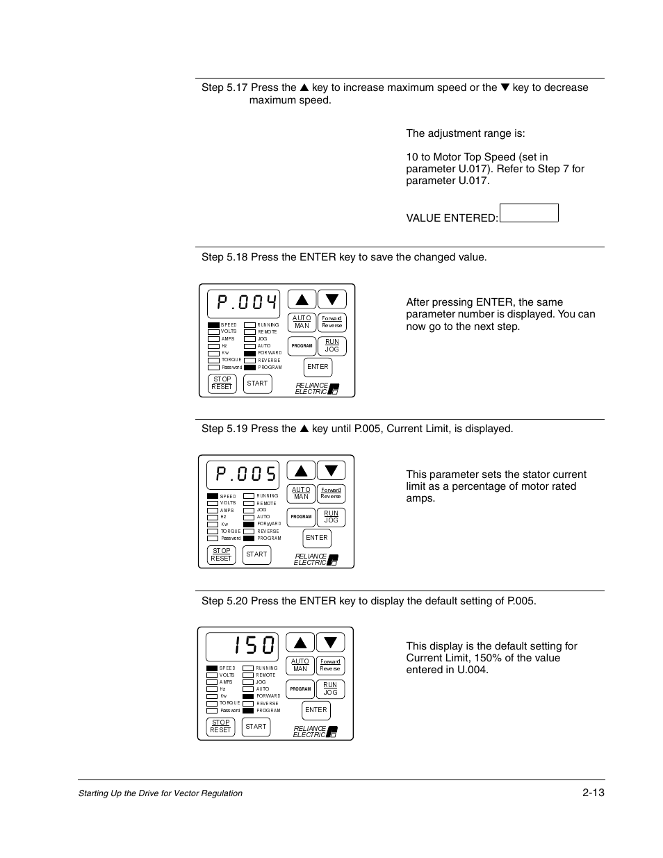 Rockwell Automation GV3000/SE AC Gen. Purpose and Vector Drive Software Start-Up and Ref. Manual User Manual | Page 51 / 232