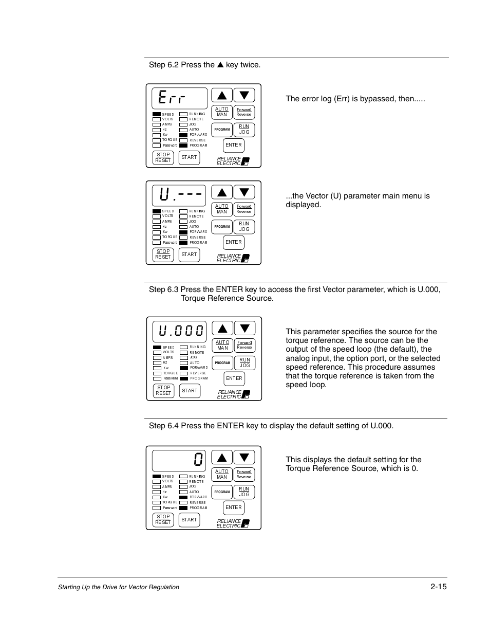 Rockwell Automation GV3000/SE AC Gen. Purpose and Vector Drive Software Start-Up and Ref. Manual User Manual | Page 53 / 232