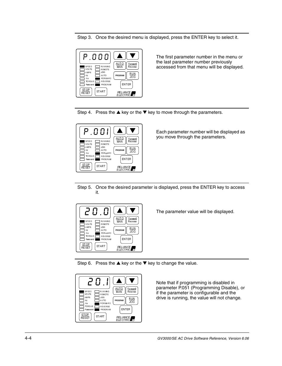 Sl | Rockwell Automation GV3000/SE AC Gen. Purpose and Vector Drive Software Start-Up and Ref. Manual User Manual | Page 90 / 232