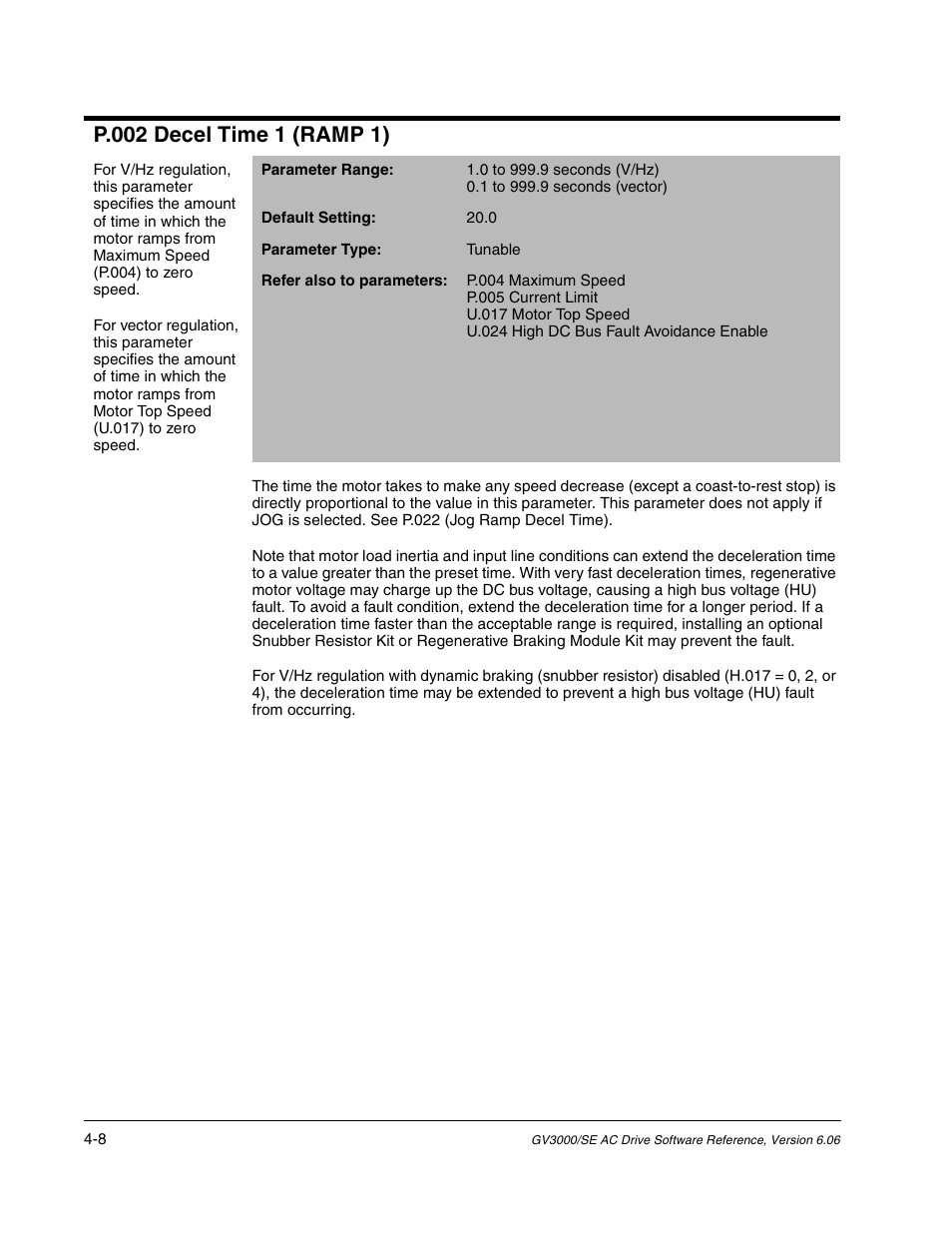 Rockwell Automation GV3000/SE AC Gen. Purpose and Vector Drive Software Start-Up and Ref. Manual User Manual | Page 94 / 232